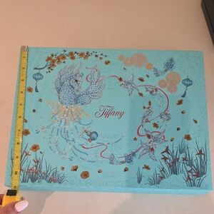 Tiffany & Co. Blue and Gold Decorative Storage Box